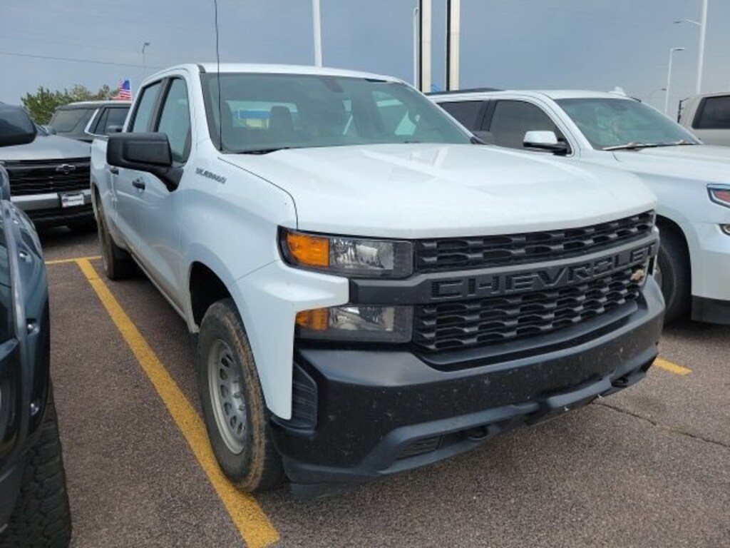 Used 2021 Chevrolet Silverado 1500 Work Truck Truck Crew Cab