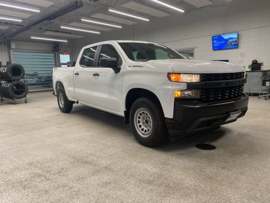 Used 2021 Chevrolet Silverado 1500 Work Truck Truck Crew Cab