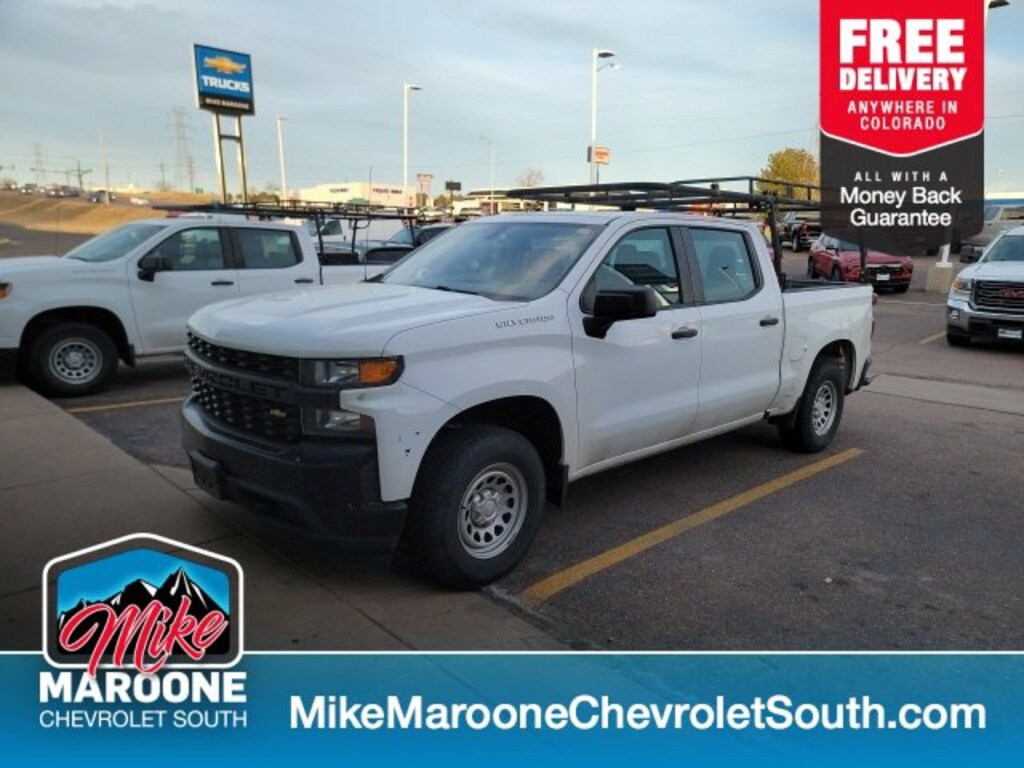 Used 2021 Chevrolet Silverado 1500 Work Truck Truck Crew Cab