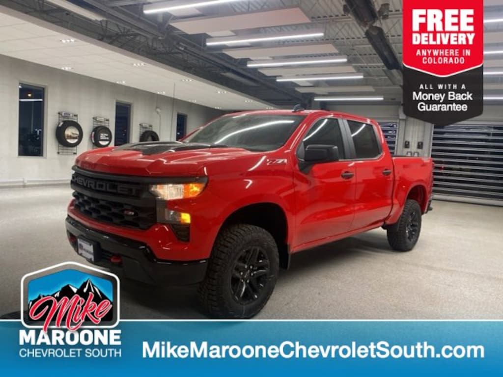 New 2026 Chevrolet Silverado 1500 Custom Trail Boss Truck