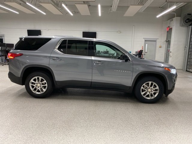 Used 2018 Chevrolet Traverse LS with VIN 1GNERFKW8JJ156452 for sale in Colorado Springs, CO