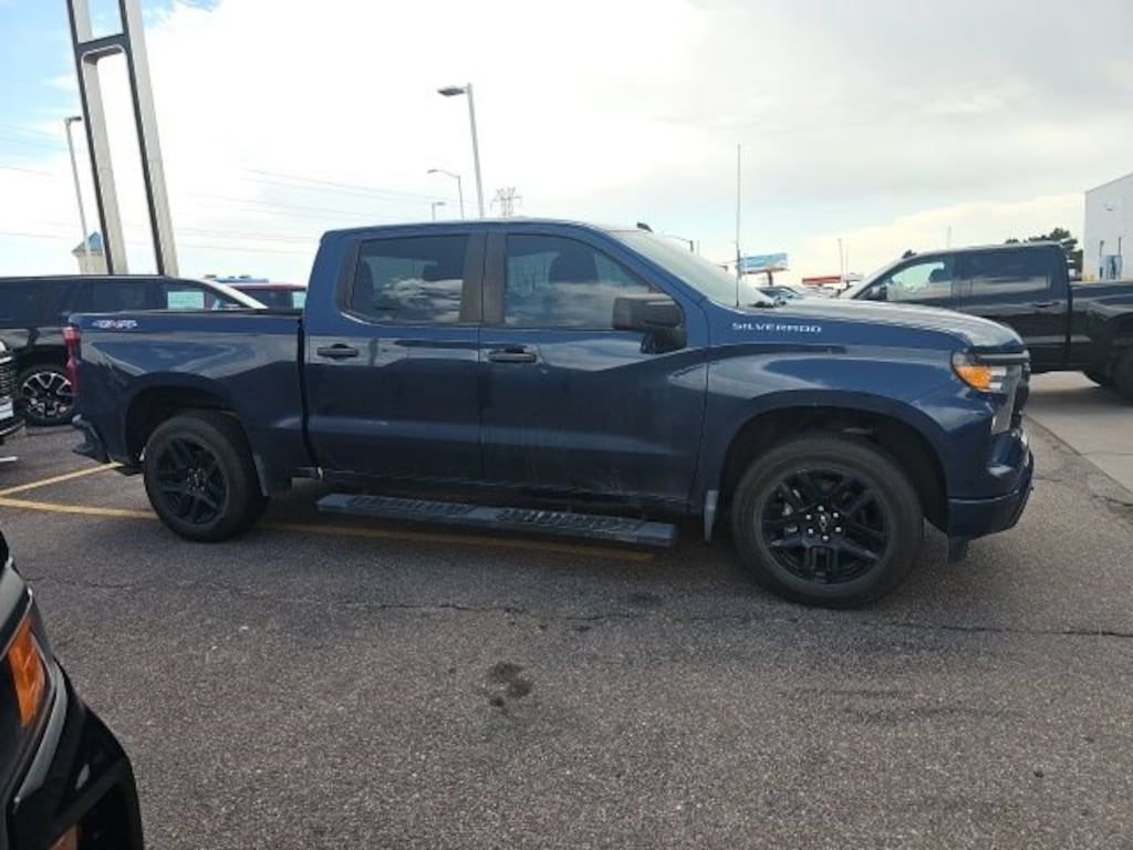 Used 2022 Chevrolet Silverado 1500 Custom Truck Crew Cab
