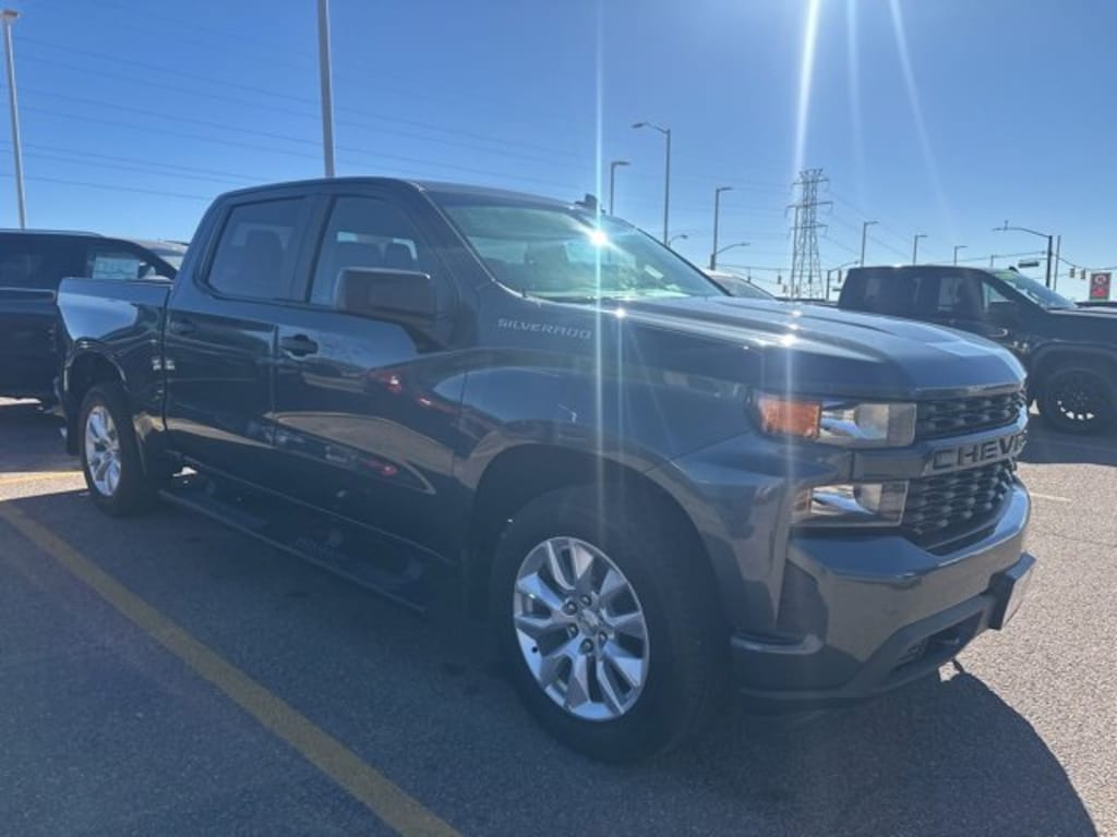 Used 2021 Chevrolet Silverado 1500 Custom Truck Crew Cab