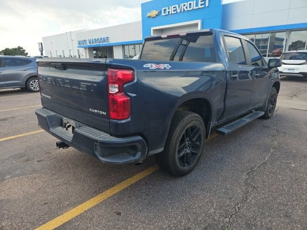 Used 2022 Chevrolet Silverado 1500 Custom Truck Crew Cab