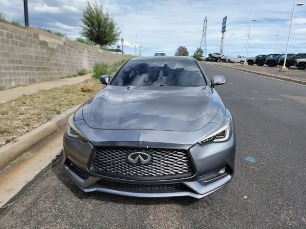 Used 2018 INFINITI Q60 3.0t Red Sport 400 Coupe