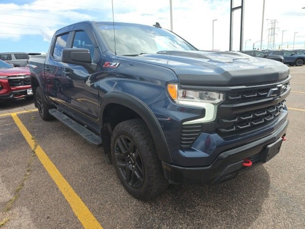 Used 2022 Chevrolet Silverado 1500 LT Trail Boss Truck Crew Cab