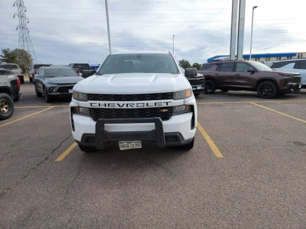 Used 2020 Chevrolet Silverado 1500 Silverado Custom Truck Crew Cab