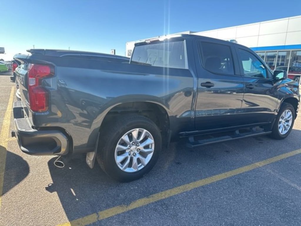 Used 2021 Chevrolet Silverado 1500 Custom Truck Crew Cab
