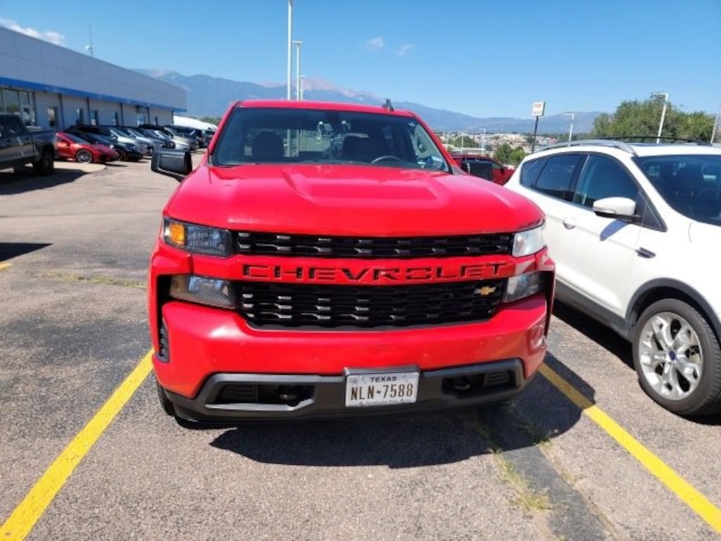 Used 2020 Chevrolet Silverado 1500 Silverado Custom Truck Crew Cab