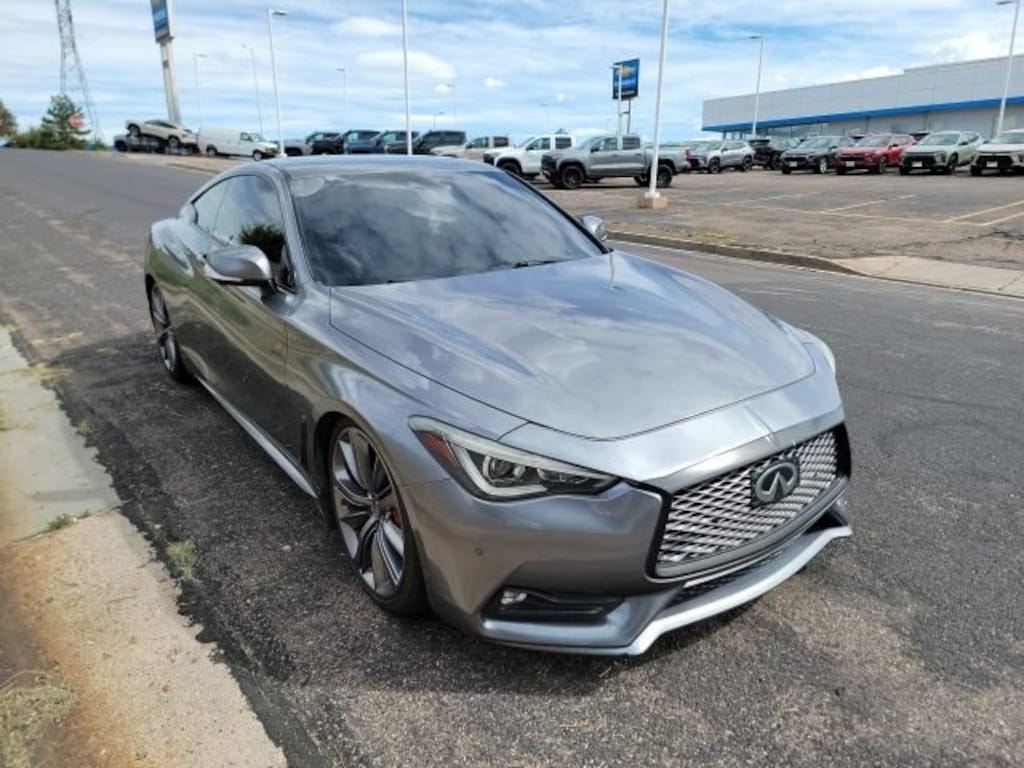 Used 2018 INFINITI Q60 3.0t Red Sport 400 Coupe