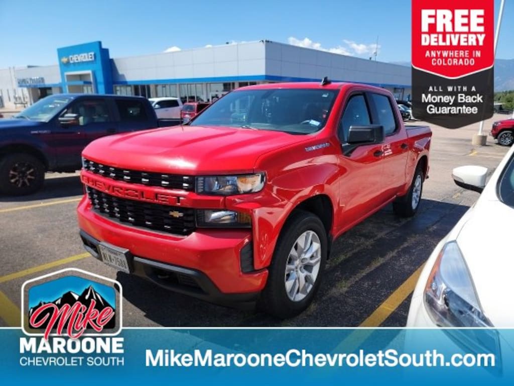 Used 2020 Chevrolet Silverado 1500 Silverado Custom Truck Crew Cab