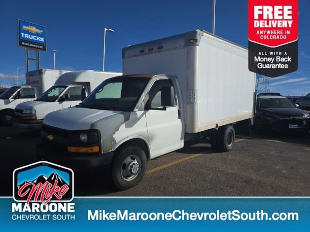 Used 2009 Chevrolet Express Cutaway Work Van Truck