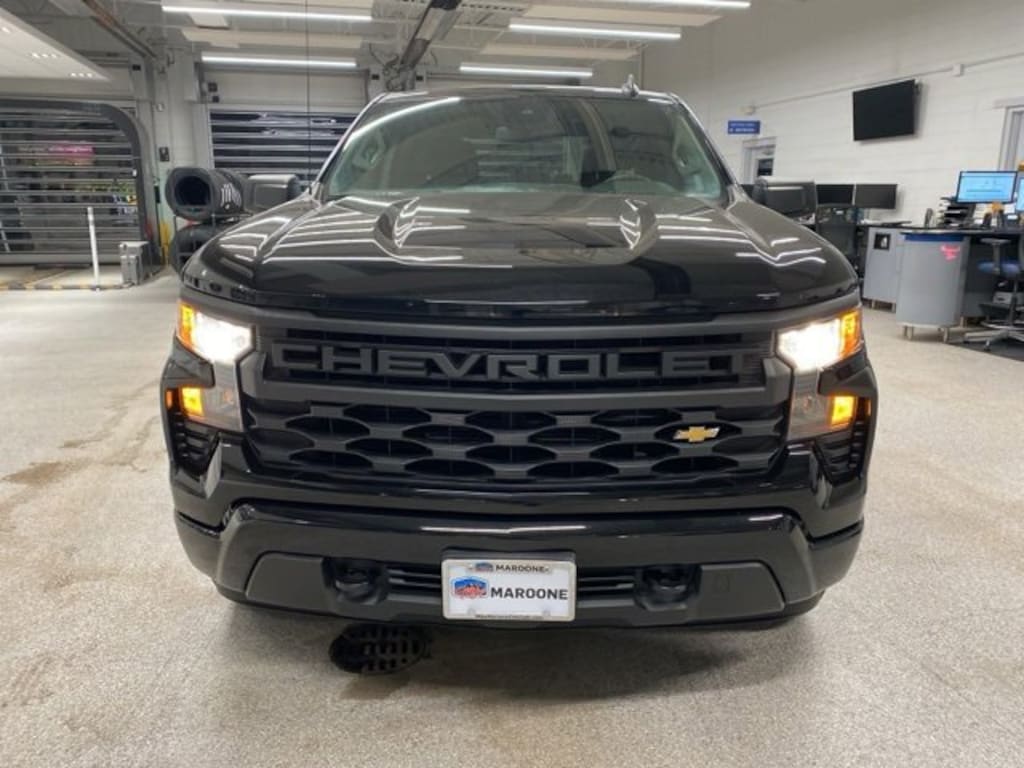 Certified 2022 Chevrolet Silverado 1500 Custom Truck Crew Cab