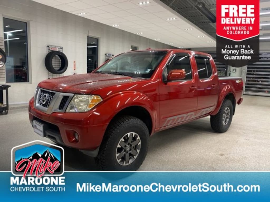 Used 2015 Nissan Frontier PRO-4X Truck Crew Cab