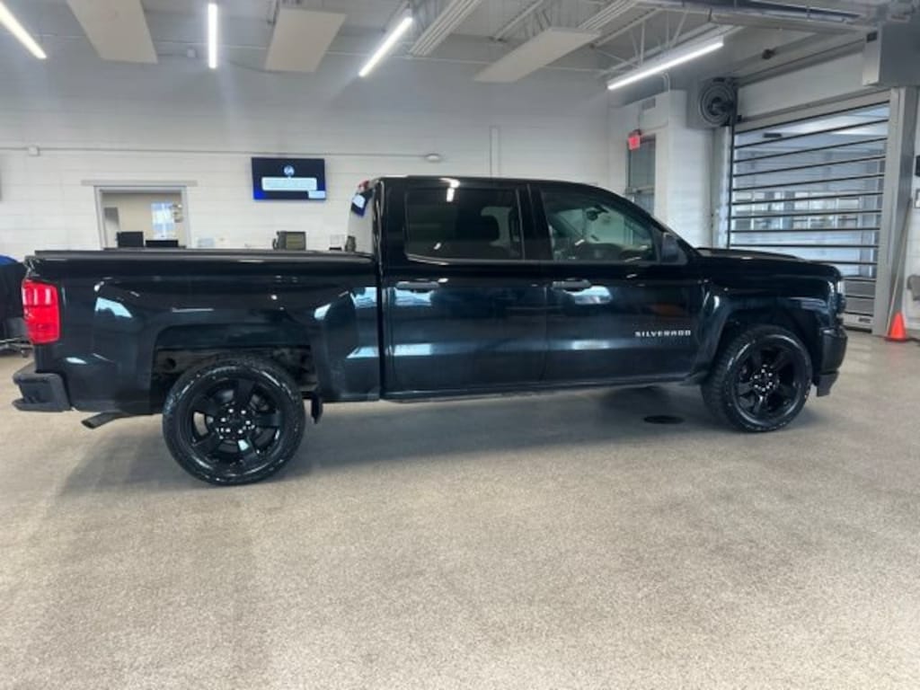Used 2018 Chevrolet Silverado 1500 Silverado Custom Truck Crew Cab