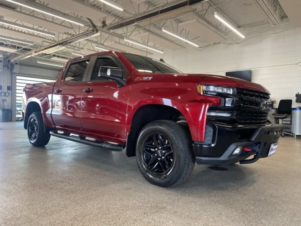 Used 2019 Chevrolet Silverado 1500 LT Trail Boss Truck Crew Cab