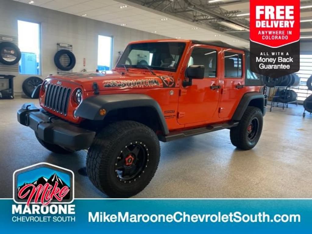 Used 2015 Jeep Wrangler Unlimited Sport 4x4 SUV