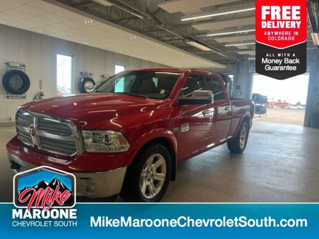 Used 2015 Ram 1500 Longhorn Truck Crew Cab