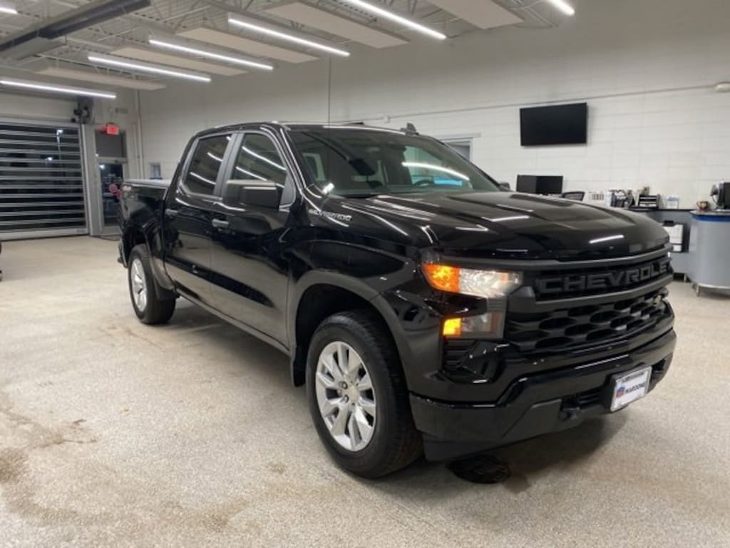 Certified 2022 Chevrolet Silverado 1500 Custom Truck Crew Cab