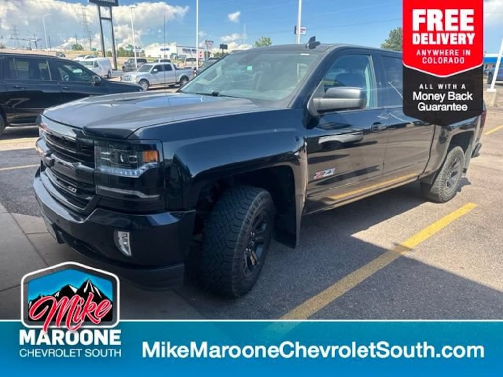 Used 2016 Chevrolet Silverado 1500 LTZ Truck Crew Cab