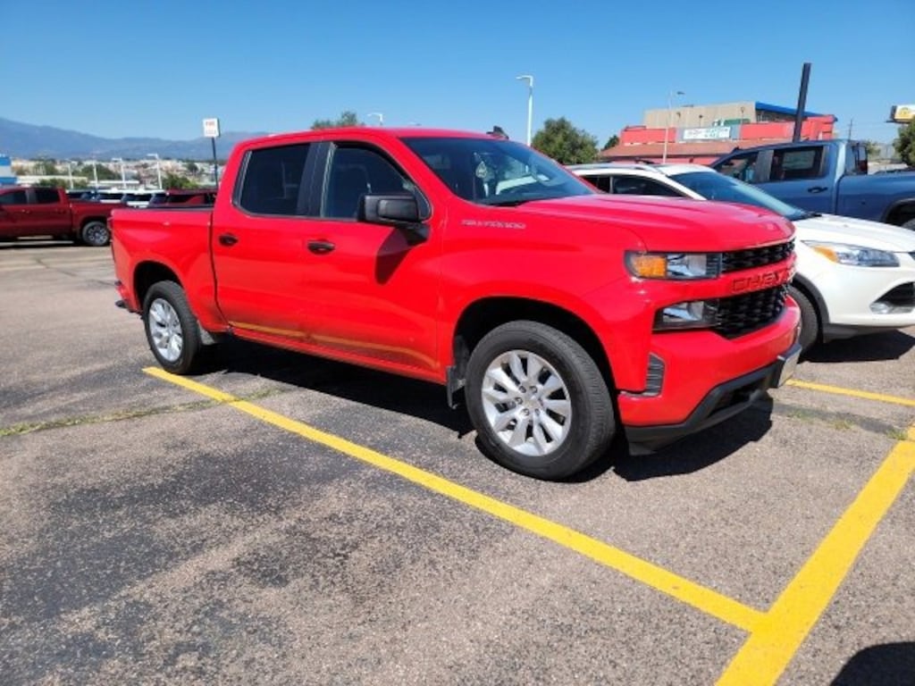 Used 2020 Chevrolet Silverado 1500 Silverado Custom Truck Crew Cab