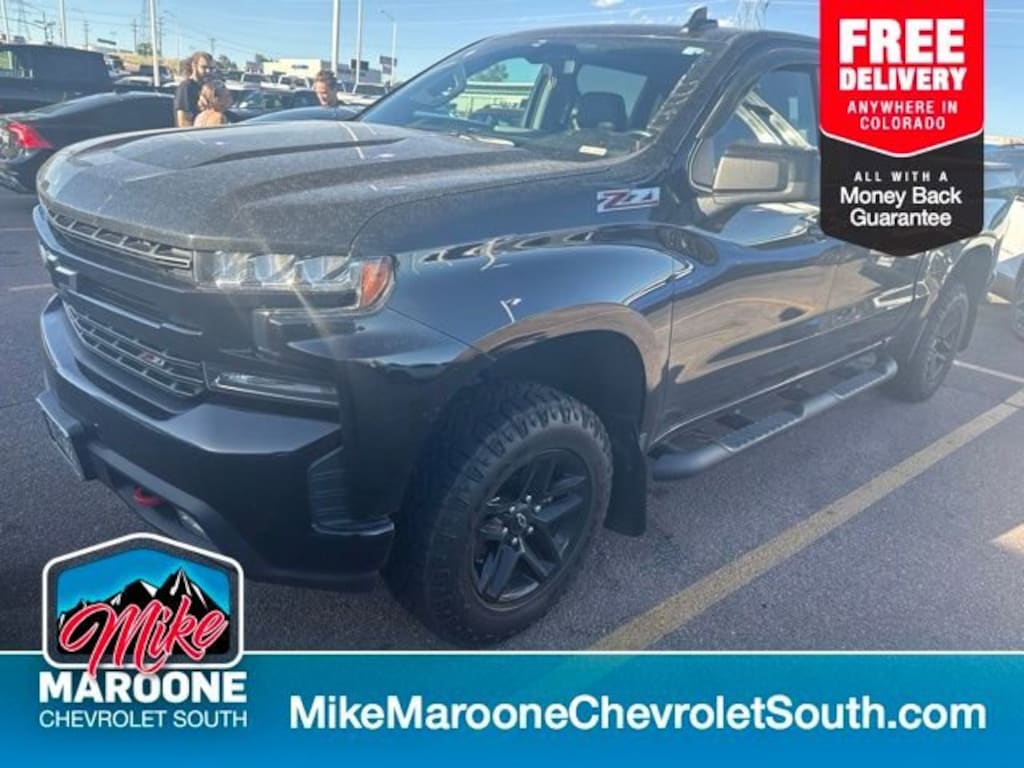 Used 2021 Chevrolet Silverado 1500 LT Trail Boss Truck Crew Cab