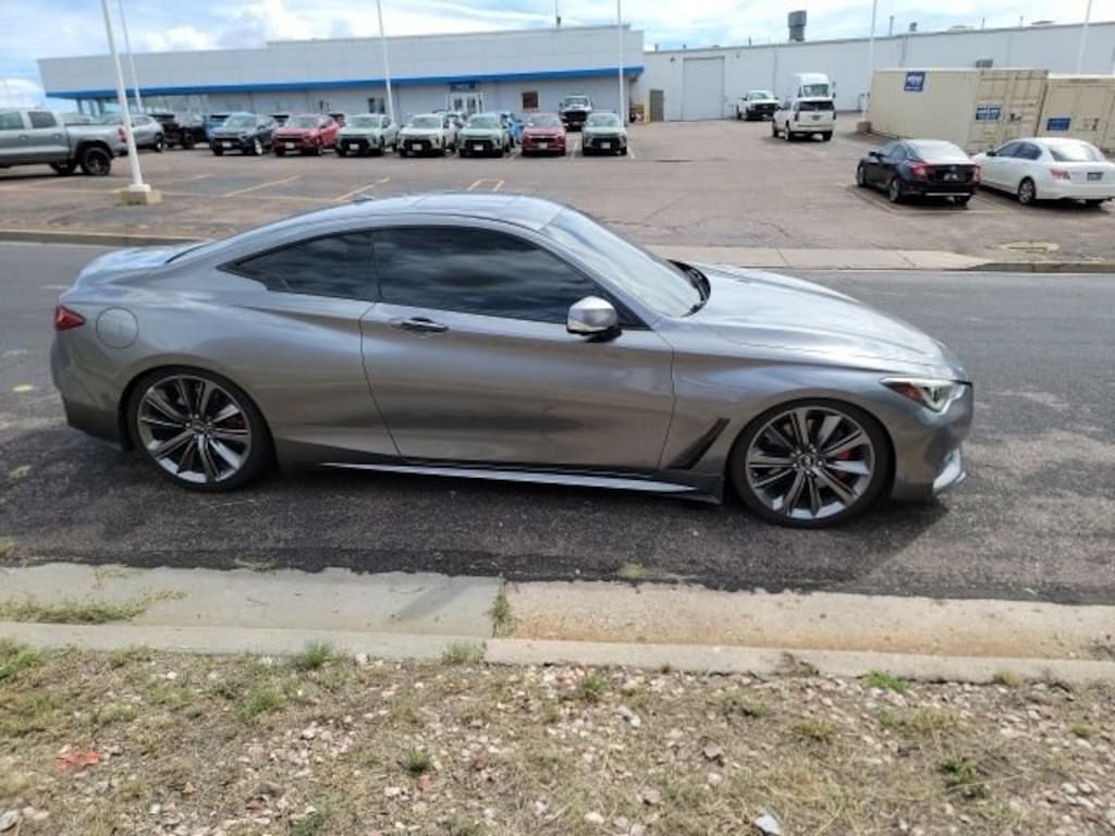 Used 2018 INFINITI Q60 3.0t Red Sport 400 Coupe