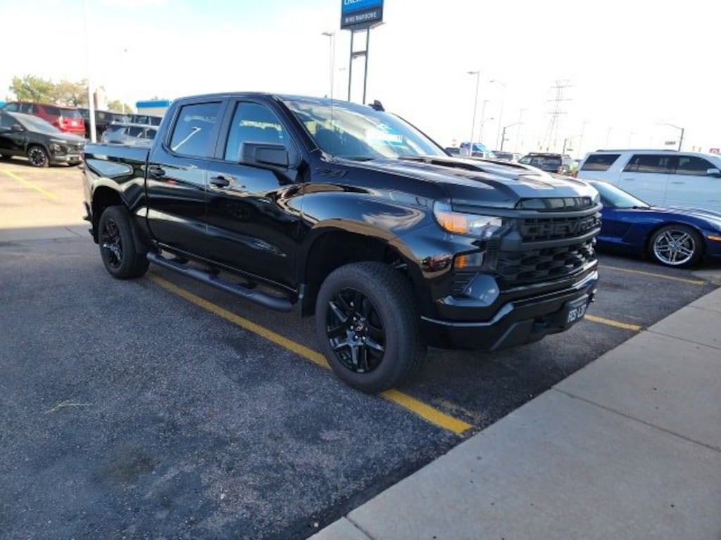 Certified 2025 Chevrolet Silverado 1500 Custom Trail Boss Truck Crew Cab
