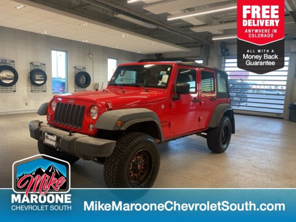 Used 2017 Jeep Wrangler JK Unlimited Sport 4x4 SUV