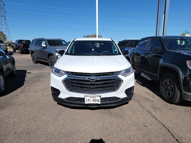 Used 2019 Chevrolet Traverse LS with VIN 1GNERFKW4KJ166834 for sale in Colorado Springs, CO