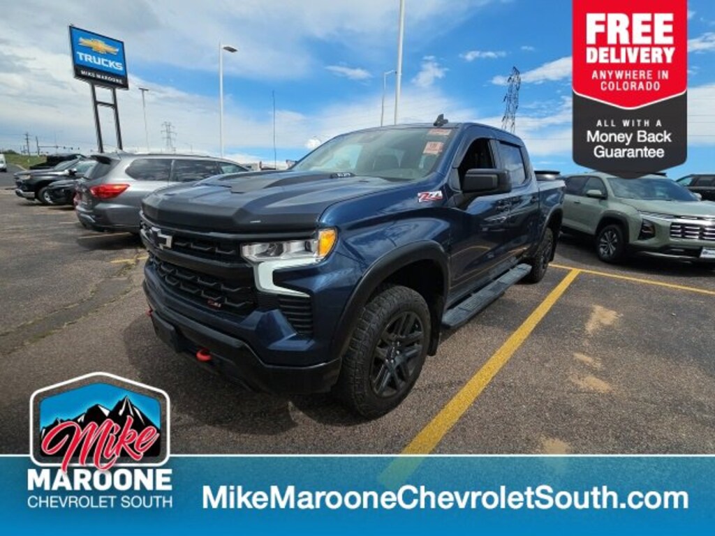 Used 2022 Chevrolet Silverado 1500 LT Trail Boss Truck Crew Cab