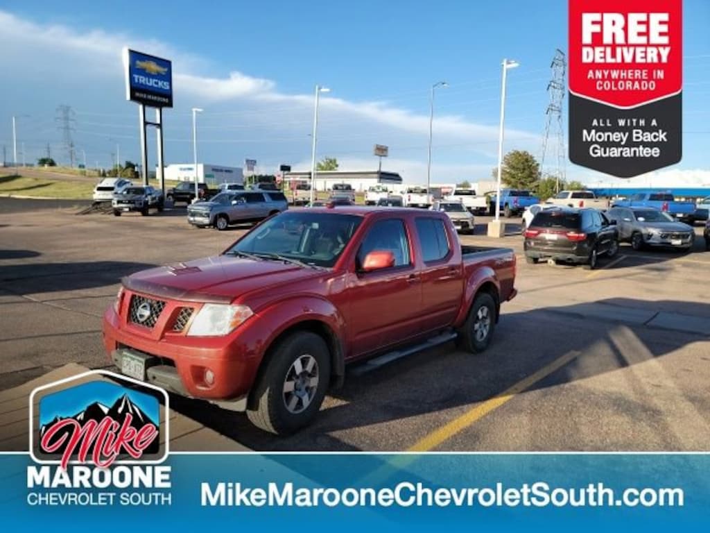 Used 2012 Nissan Frontier PRO-4X Crew Cab 4x4 Truck Crew Cab