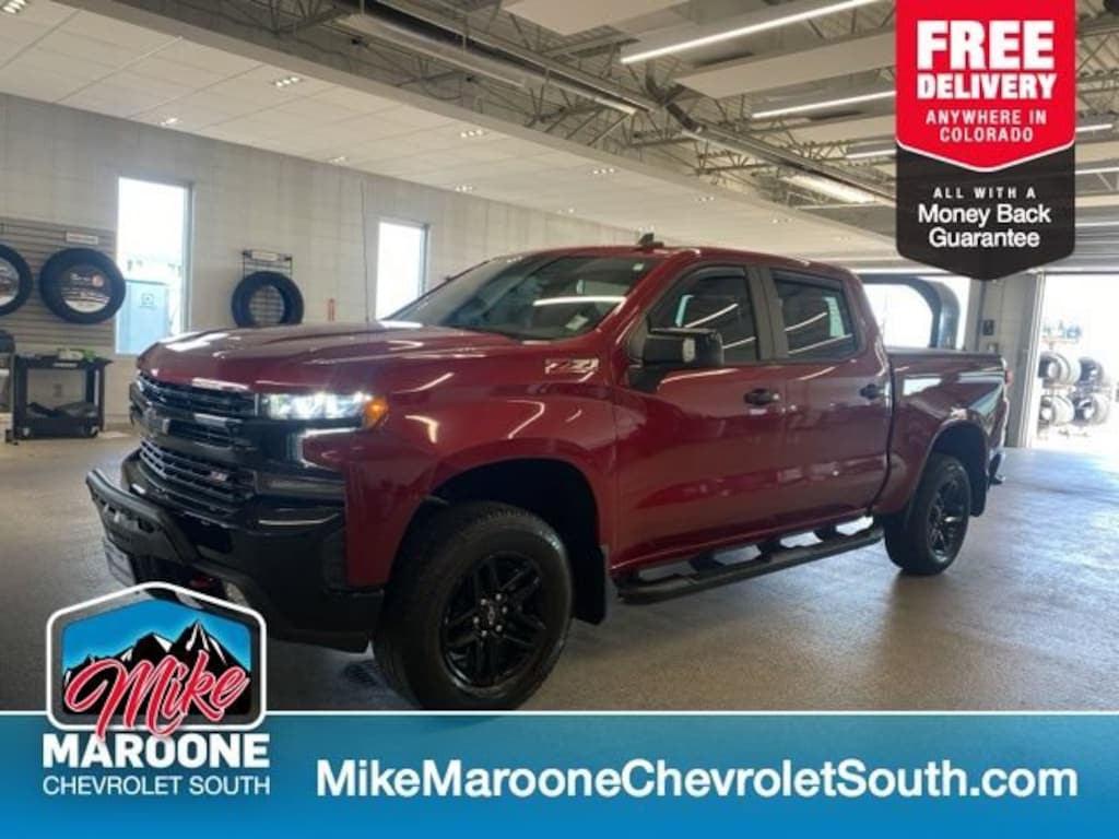 Used 2019 Chevrolet Silverado 1500 LT Trail Boss Truck Crew Cab