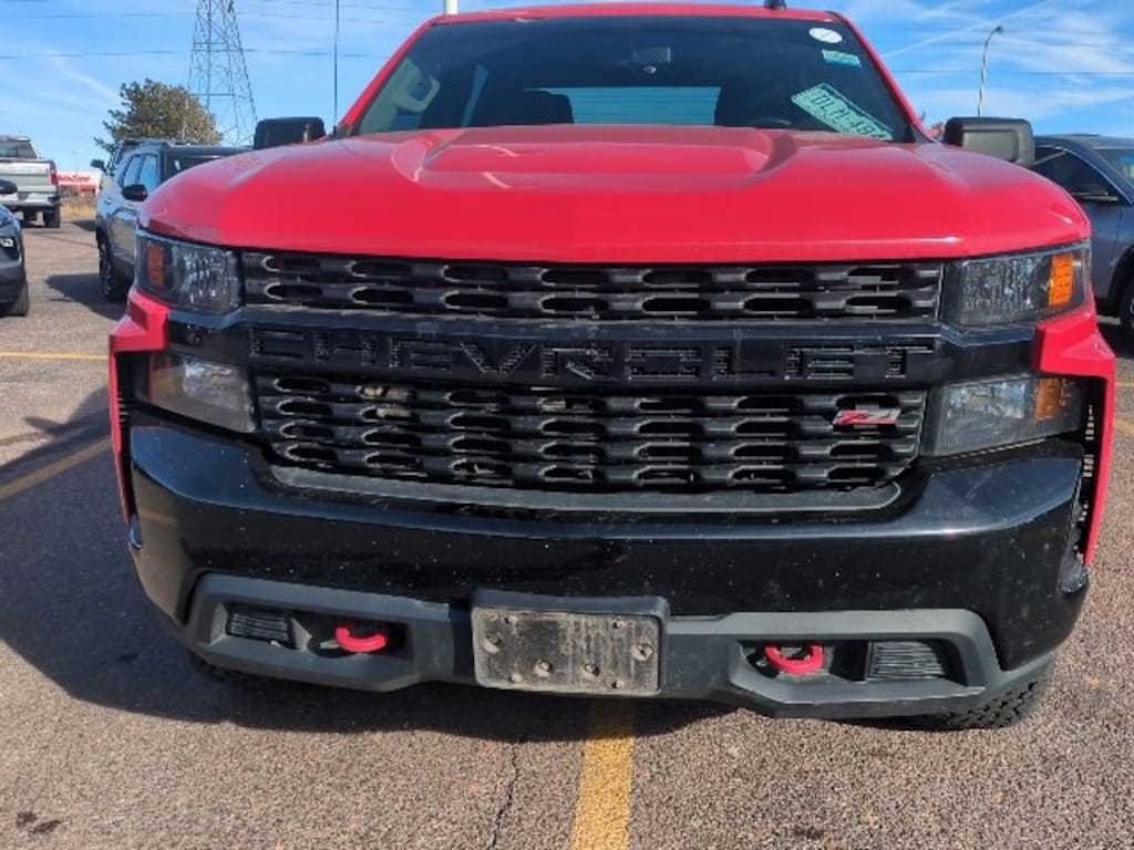 Used 2020 Chevrolet Silverado 1500 Silverado Custom Trail Boss Truck Crew Cab