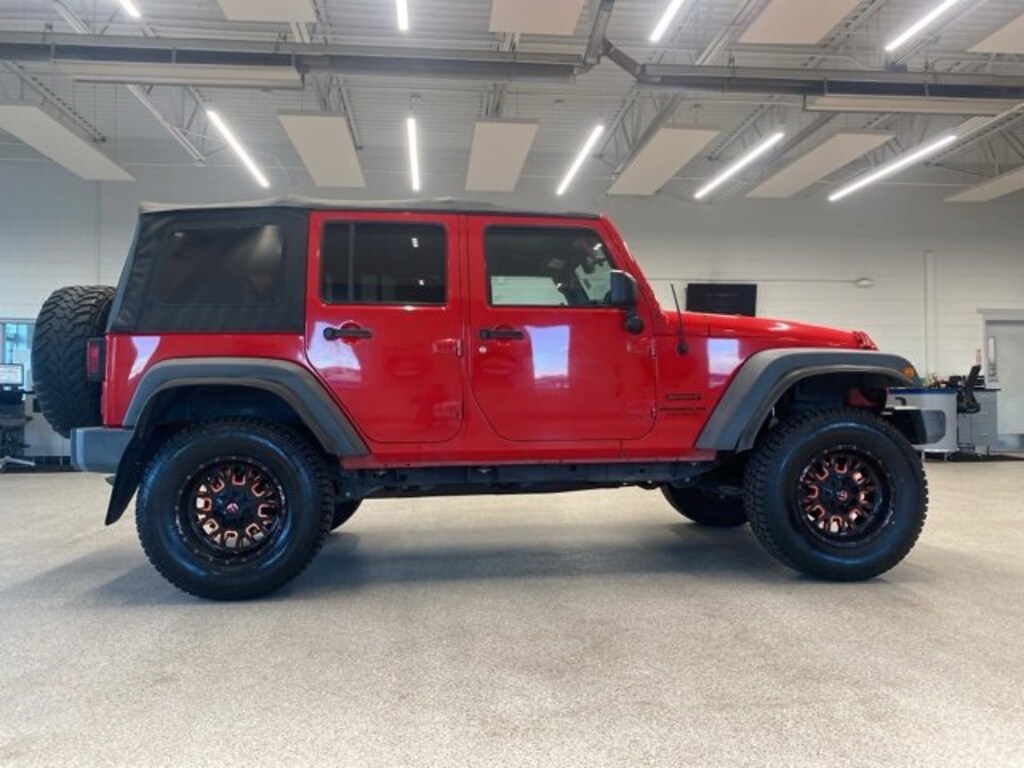 Used 2017 Jeep Wrangler JK Unlimited Sport 4x4 SUV