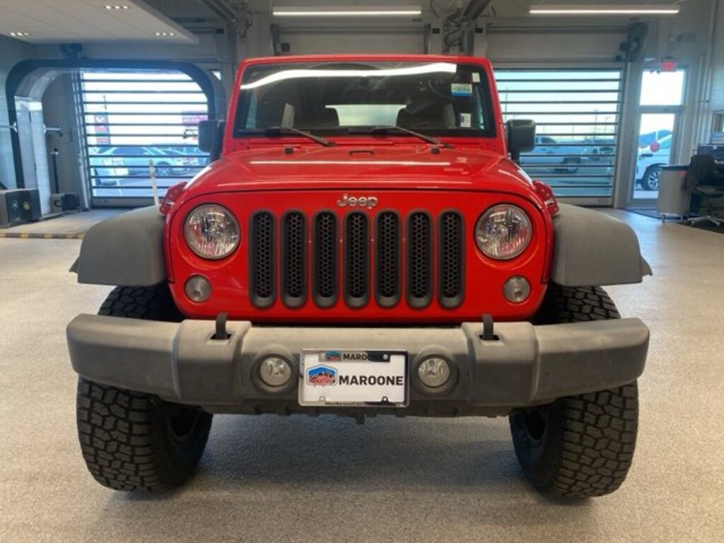 Used 2017 Jeep Wrangler JK Unlimited Sport 4x4 SUV