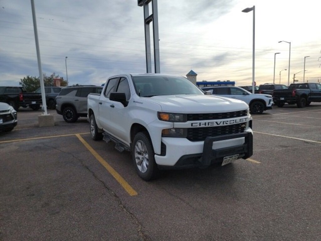 Used 2020 Chevrolet Silverado 1500 Silverado Custom Truck Crew Cab