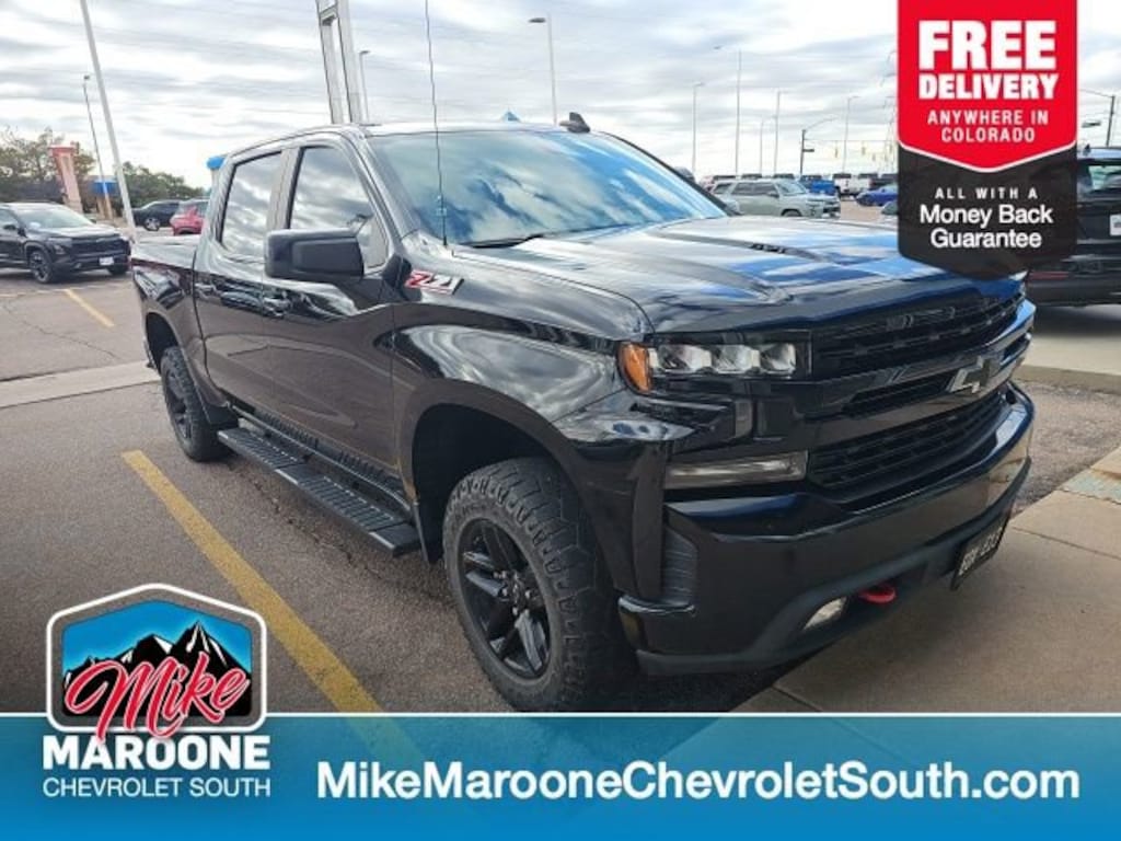 Used 2022 Chevrolet Silverado 1500 LTD LT Trail Boss Truck Crew Cab