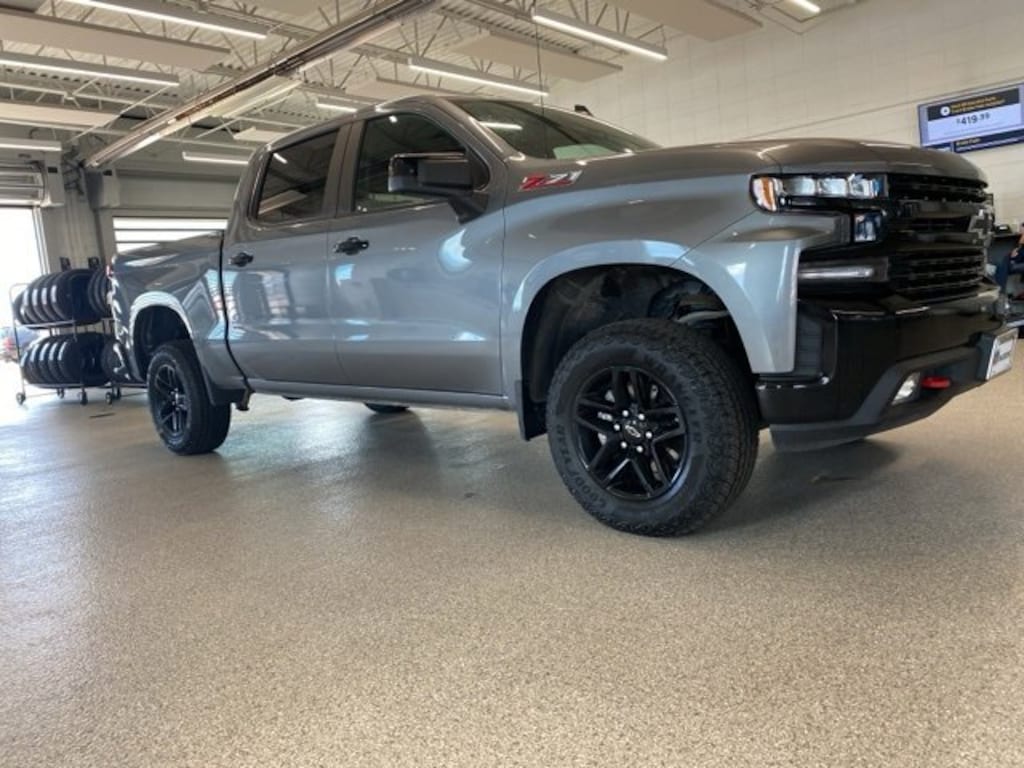 Used 2021 Chevrolet Silverado 1500 LT Trail Boss Truck Crew Cab