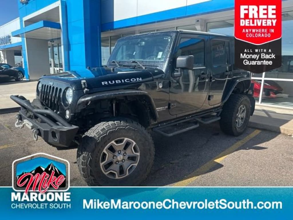 Used 2016 Jeep Wrangler JK Unlimited Rubicon 4x4 SUV