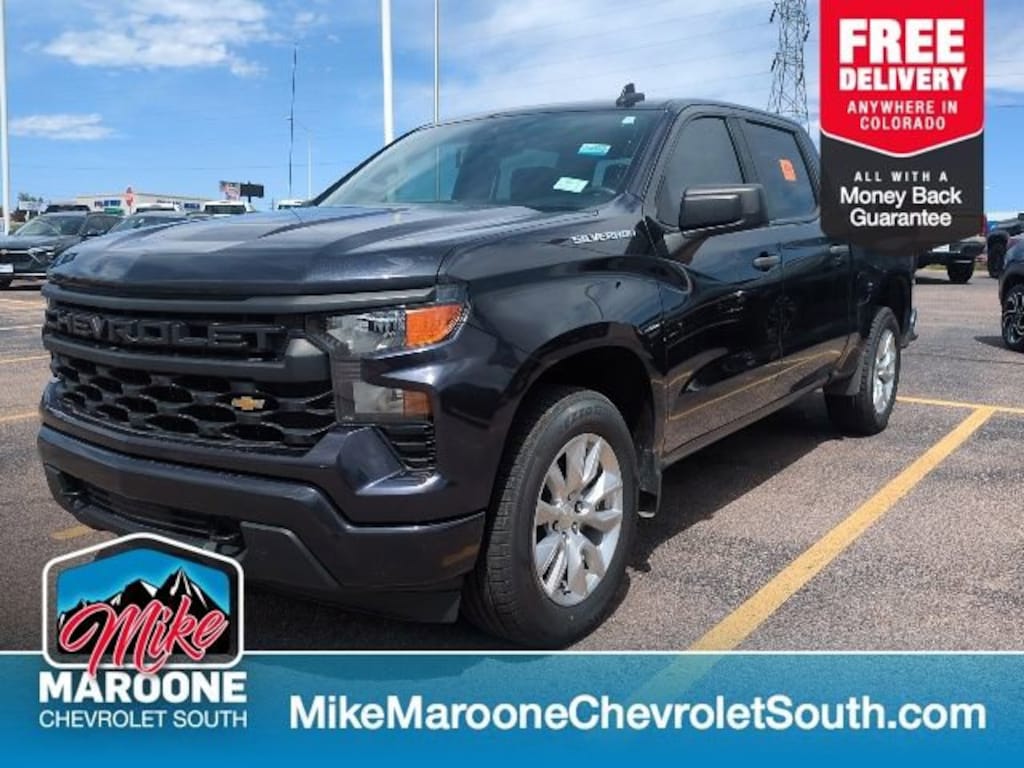 Used 2023 Chevrolet Silverado 1500 Custom Truck Crew Cab