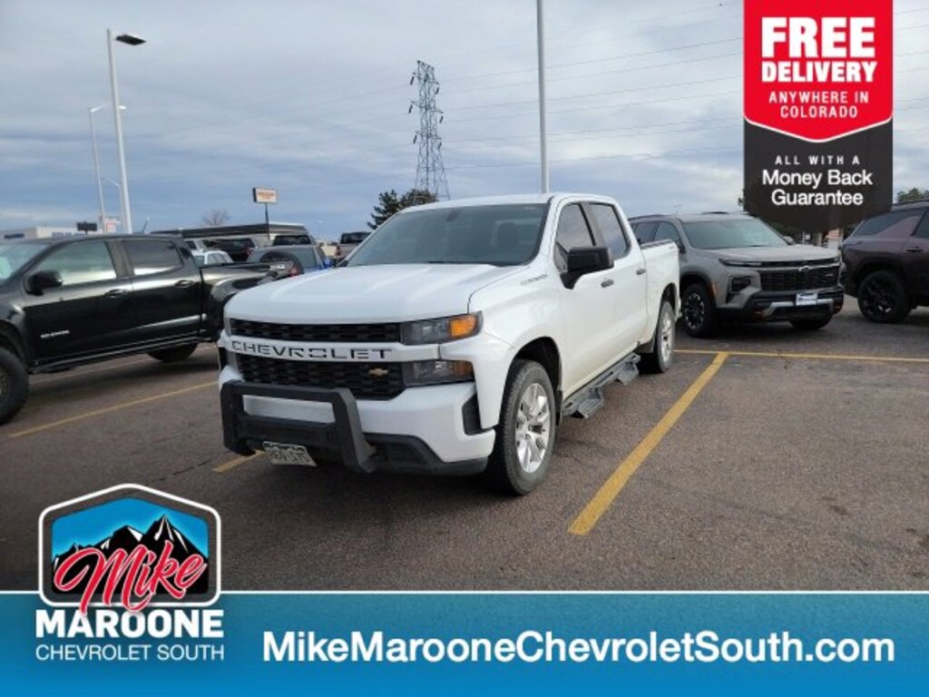 Used 2020 Chevrolet Silverado 1500 Silverado Custom Truck Crew Cab