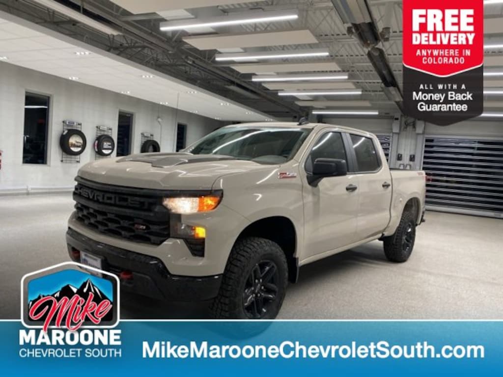 New 2026 Chevrolet Silverado 1500 Custom Trail Boss Truck