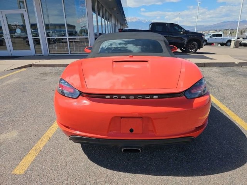Used 2017 Porsche 718 Boxster Cabriolet
