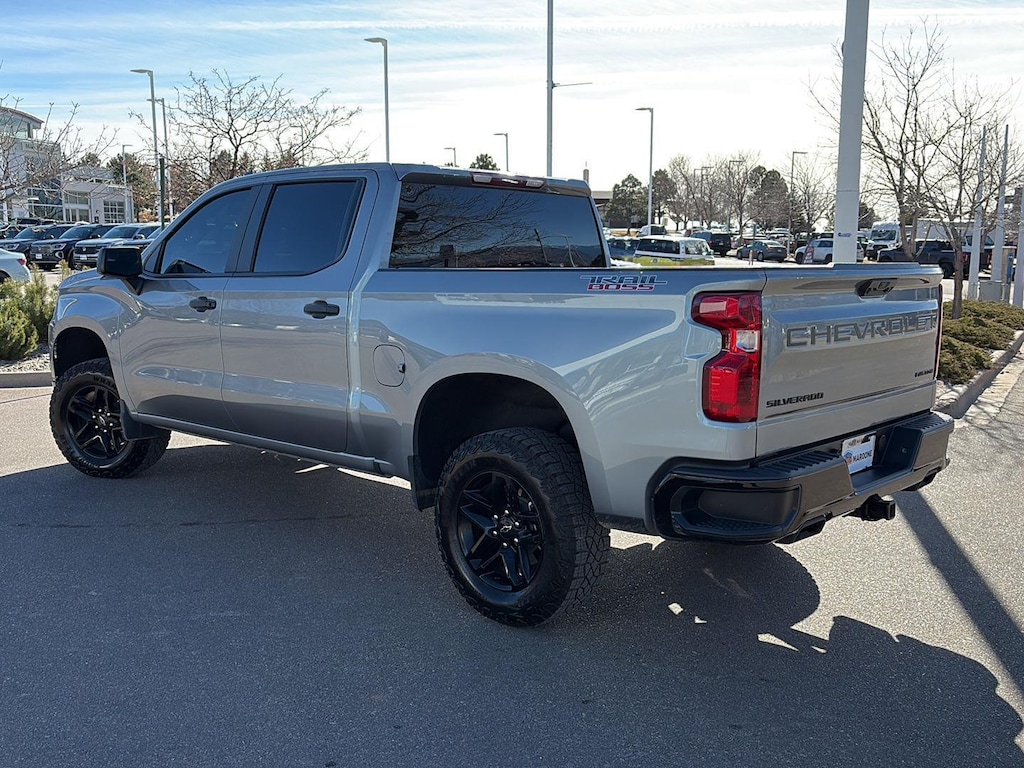 Used 2025 Chevrolet Silverado 1500 Custom Trail Boss Truck Crew Cab