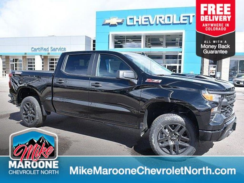 New 2025 Chevrolet Silverado 1500 Custom Trail Boss Truck