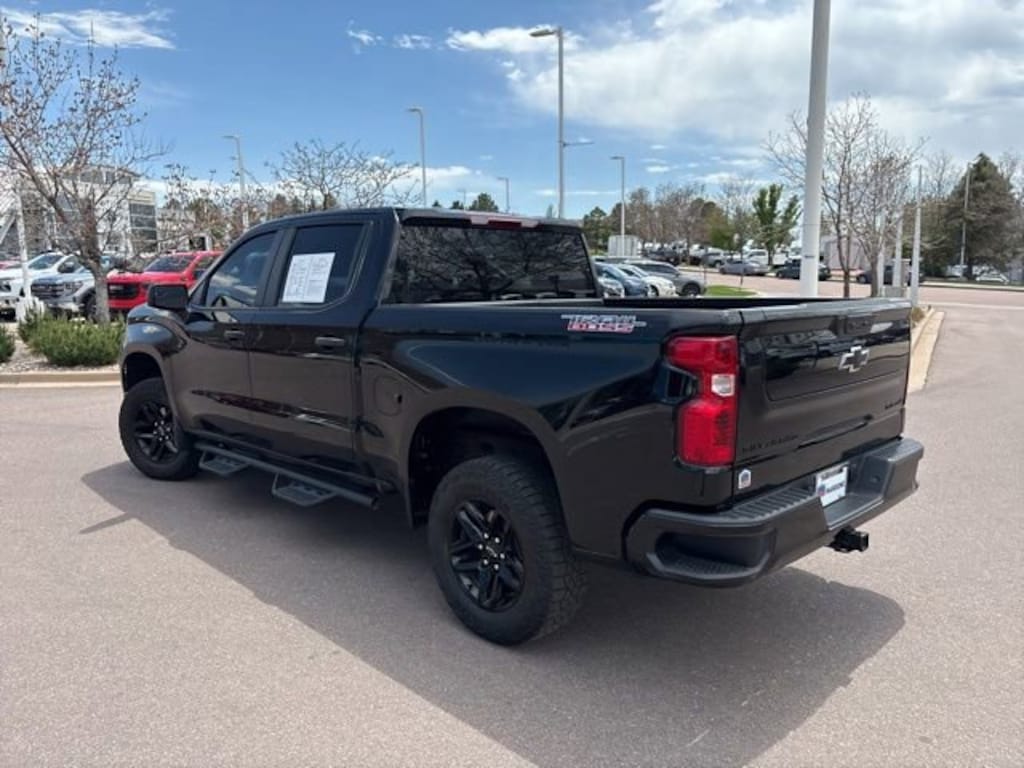 Certified 2024 Chevrolet Silverado 1500 Custom Trail Boss Truck Crew Cab