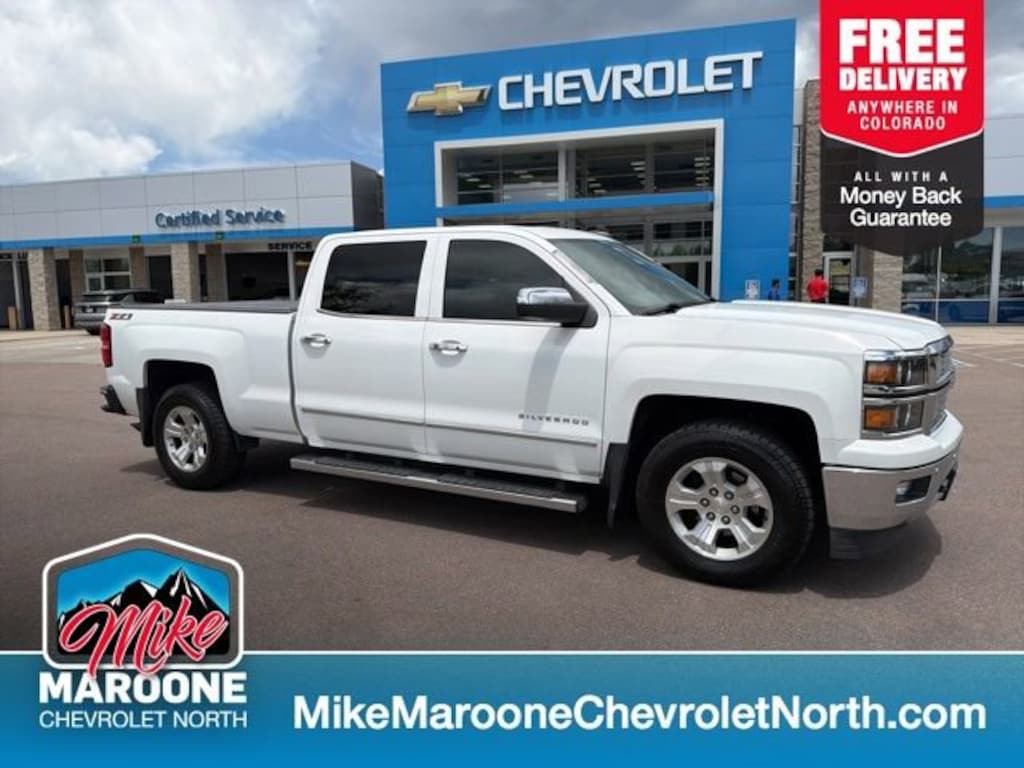 Used 2015 Chevrolet Silverado 1500 LTZ Truck Crew Cab
