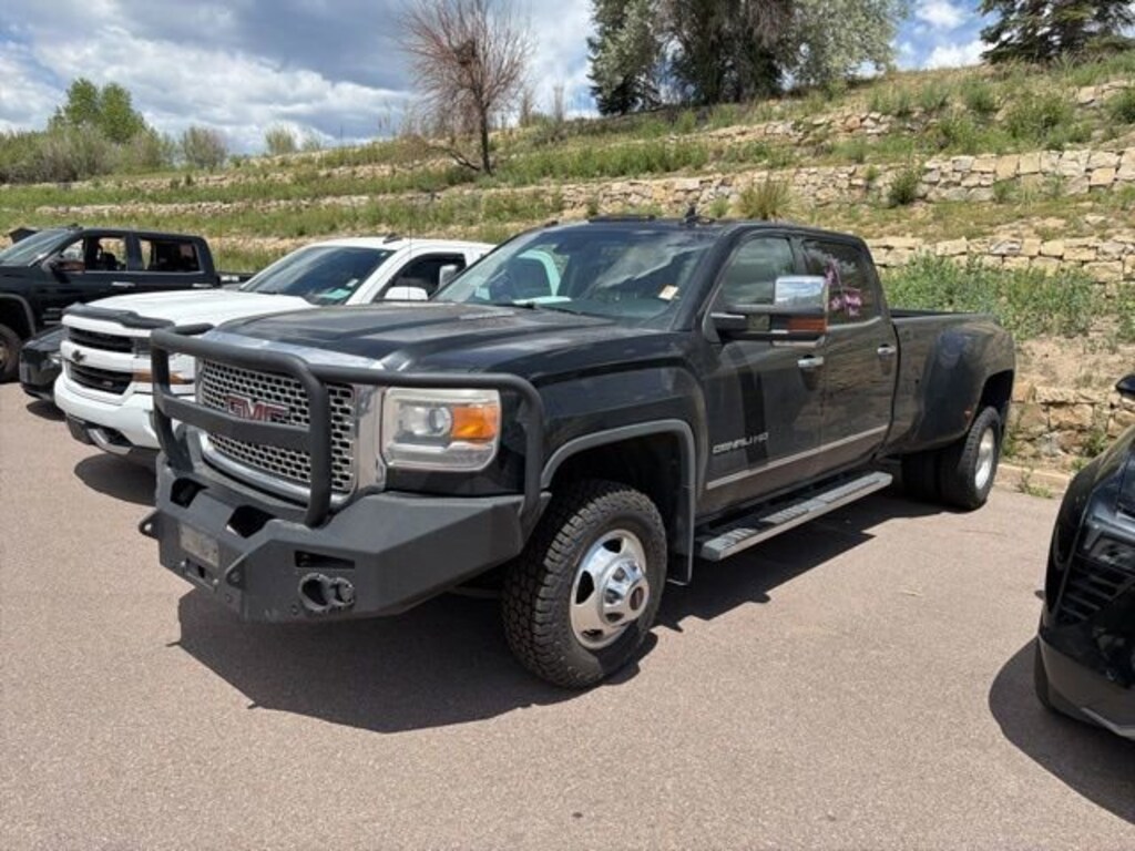 Used 2015 GMC Sierra 3500HD Denali Truck Crew Cab