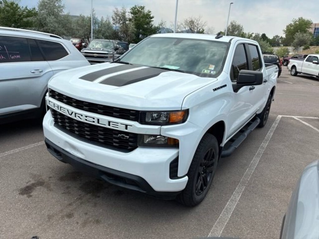 Used 2021 Chevrolet Silverado 1500 Custom Truck Crew Cab